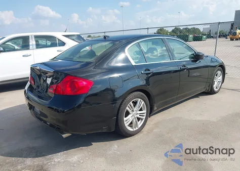 2013 Infiniti G37 Journey из США, поврежденный, VIN JN1CV6AP9DM712781